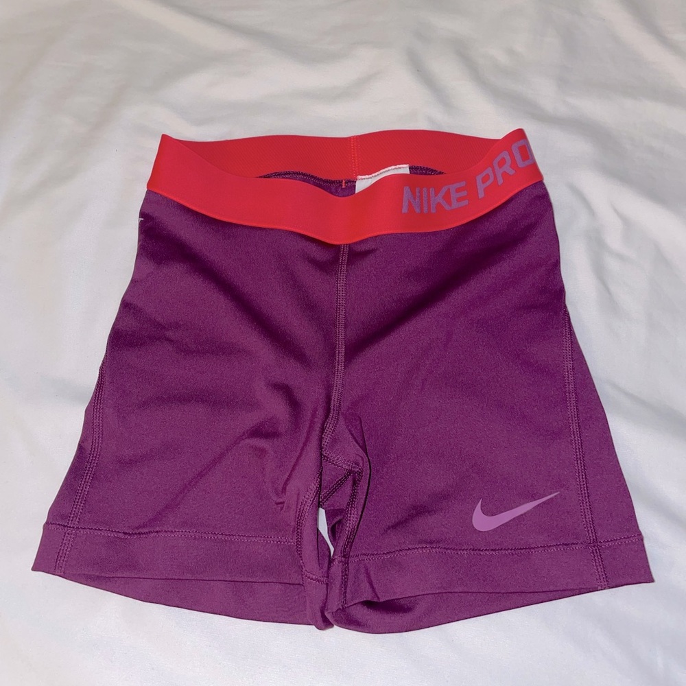 Nike Pro Biker Short Purple
